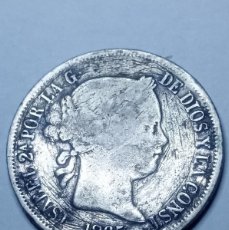 Monedas de España: MONEDA 40M CÉNTIMOS DE ESCUDO ”CECA 6 PUNTAS” 1865 ISABEL II ESPAÑA. PLATA. Lote 403421079