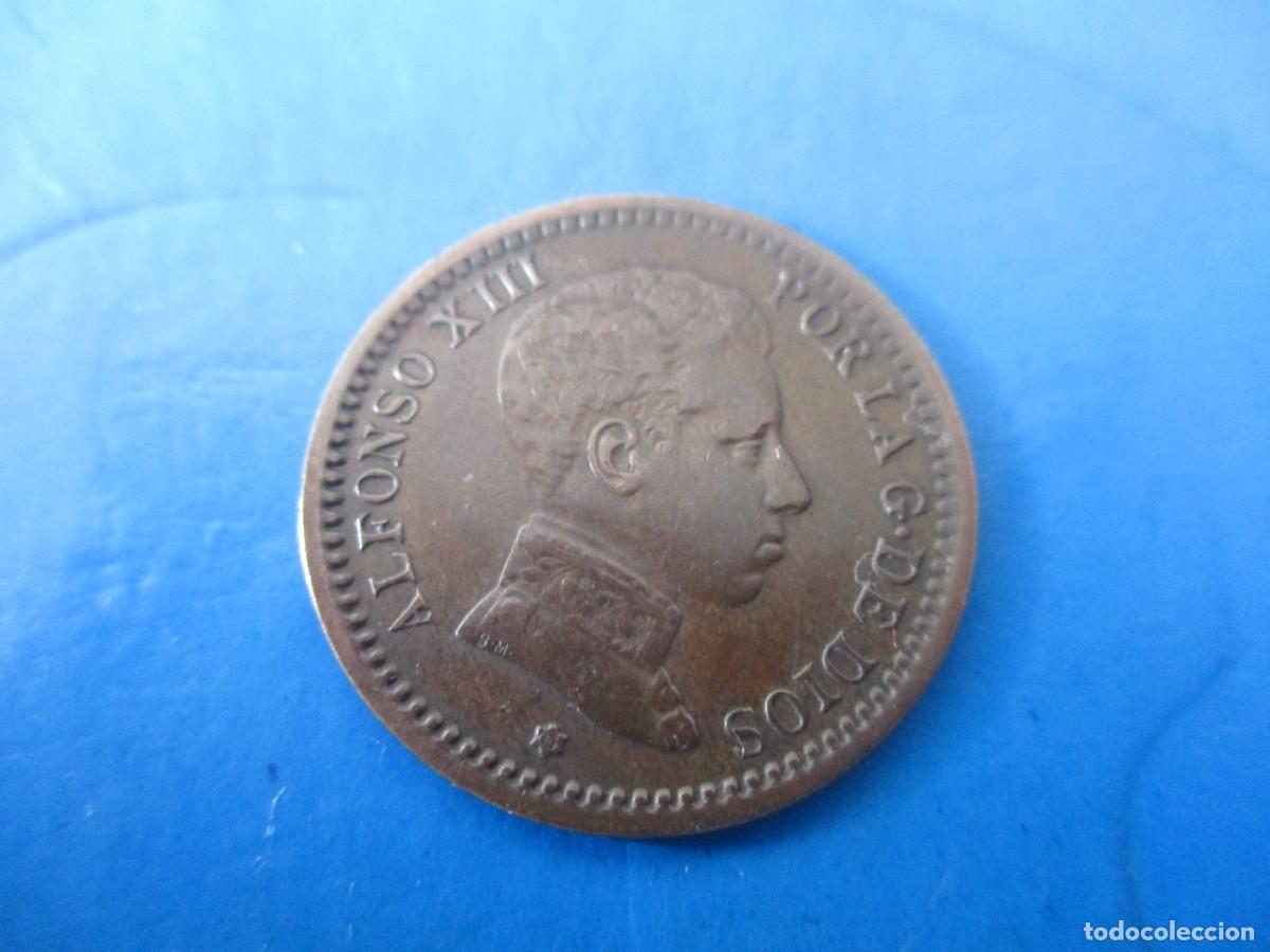 Monedas de Espa&ntilde;a: Alfonso XIII. 2 centimos 1904 - Foto 2