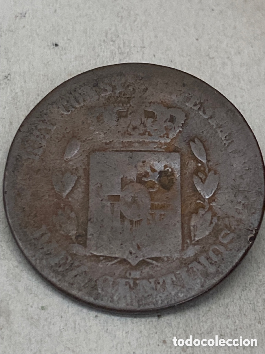 Monedas de Espa&ntilde;a: Moneda de diez c&eacute;ntimos 1878 - Foto 2