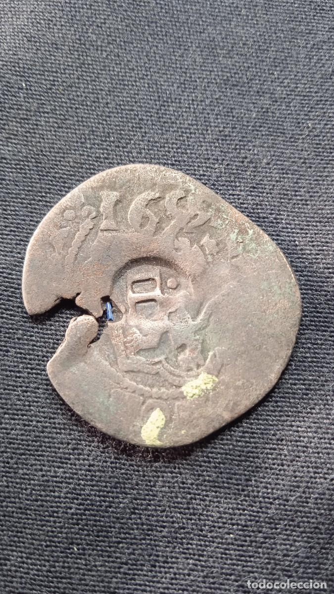 Monedas de Espa&ntilde;a: Antigua moneda resellada. - Foto 1
