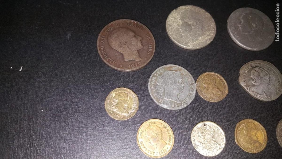 Monedas de Espa&ntilde;a: LOTE DE MONEDAS FALSAS DE EPOCA - Foto 2