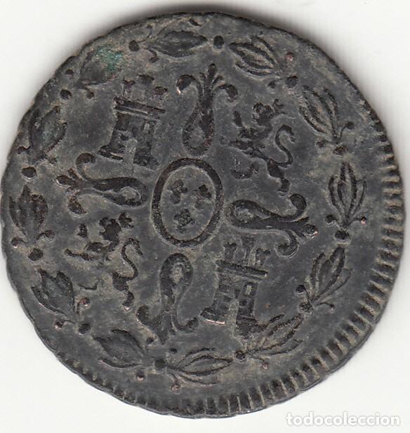 Monedas de Espa&ntilde;a: FERNANDO VII: 4 MARAVEDIS 1829 SEGOVIA - Foto 2