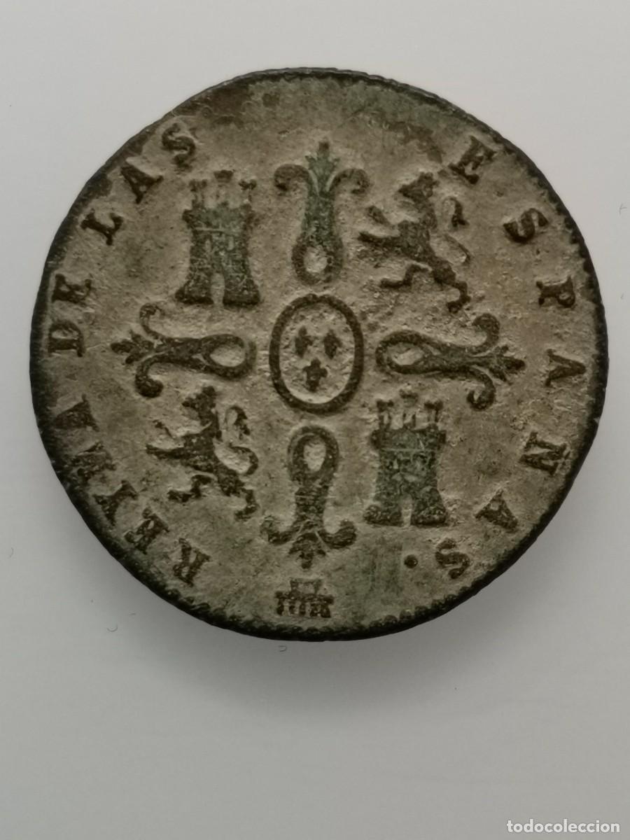 Monedas de Espa&ntilde;a: Isabel II 4 Maraved&iacute;s 1841 Segovia. - Foto 2