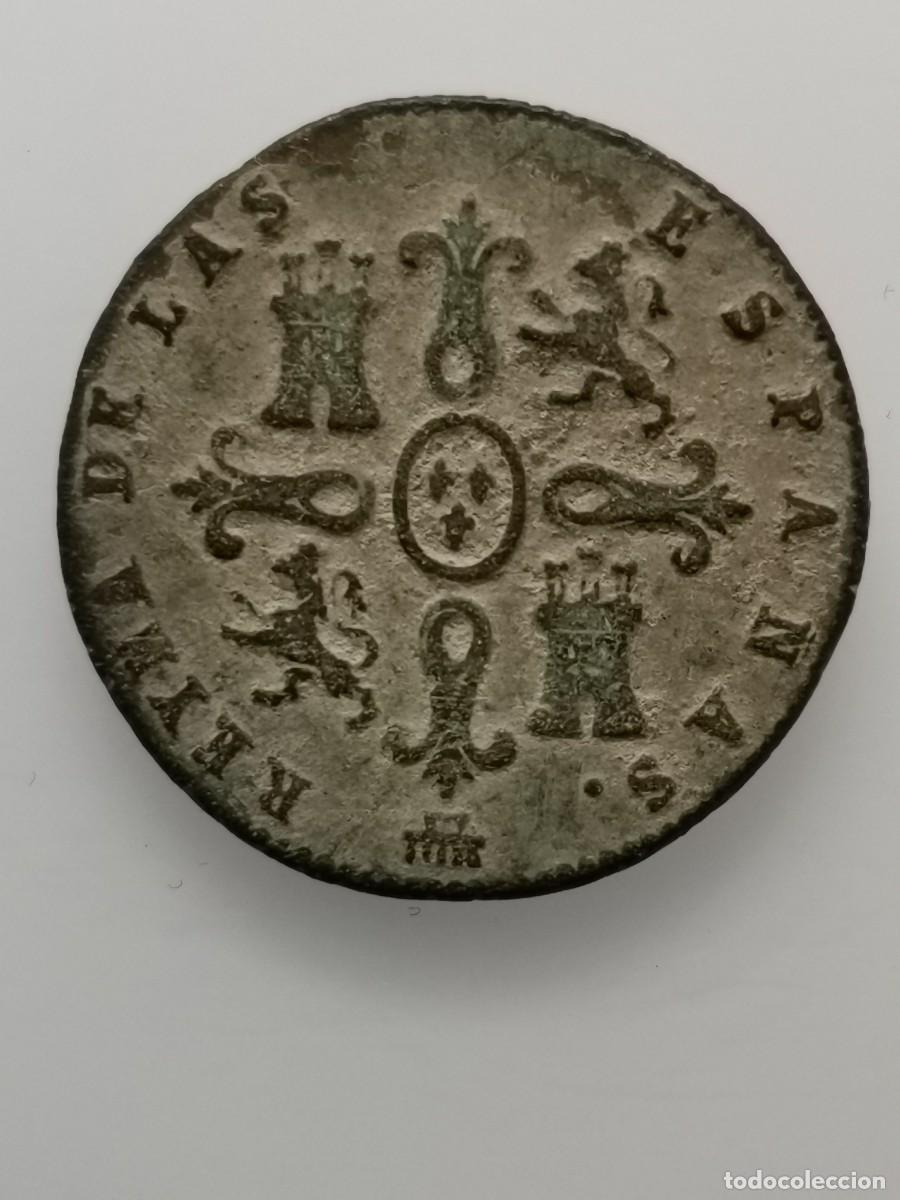 Monedas de Espa&ntilde;a: Isabel II 4 Maraved&iacute;s 1841 Segovia. - Foto 4
