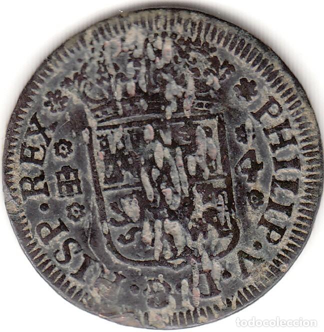 Monedas de Espa&ntilde;a: FELIPE V: 4 MARAVEDIS 1742 SEGOVIA - Foto 2