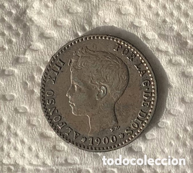 Monedas de Espa&ntilde;a: Alfonso XIII 50 c&eacute;ntimos 1900 - Foto 1