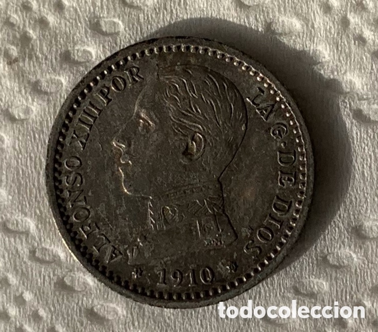 Monedas de Espa&ntilde;a: Alfonso XIII 50 c&eacute;ntimos 1910 - Foto 1