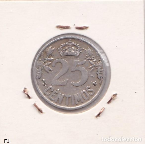 Monedas de Espa&ntilde;a: Moneda 25 Cents 1925 PC S Alfonso XIII. Mbc. - Foto 2