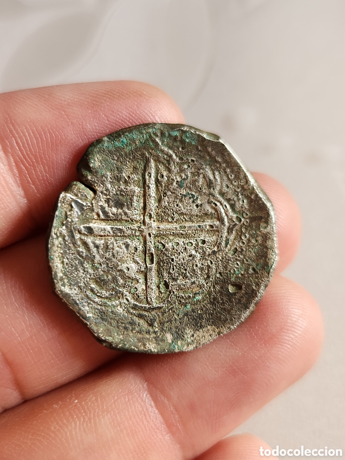 Monedas de Espa&ntilde;a: 4 reales Granada falsa de &eacute;poca - Foto 3