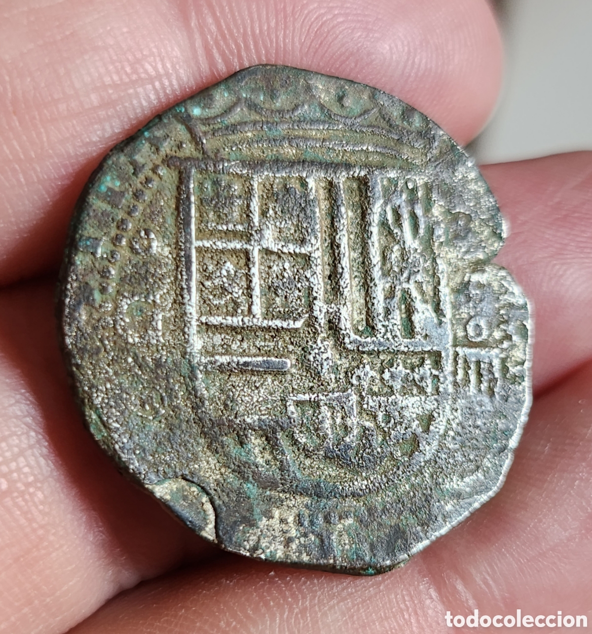 Monedas de Espa&ntilde;a: 4 reales Granada falsa de &eacute;poca - Foto 2