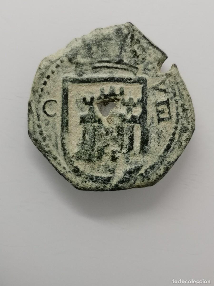 Monedas de Espa&ntilde;a: Felipe IV 8 Maraved&iacute;s 1621 Cuenca. - Foto 2