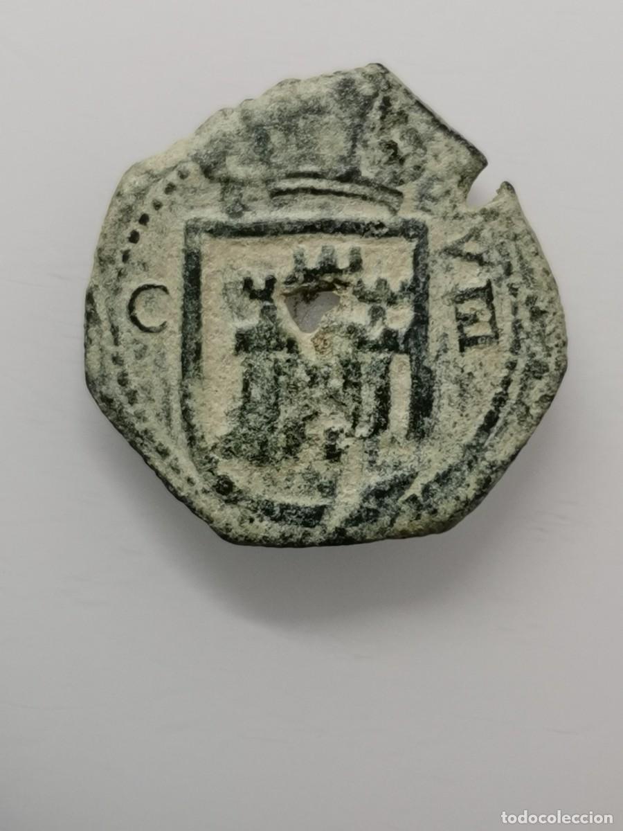Monedas de Espa&ntilde;a: Felipe IV 8 Maraved&iacute;s 1621 Cuenca. - Foto 4