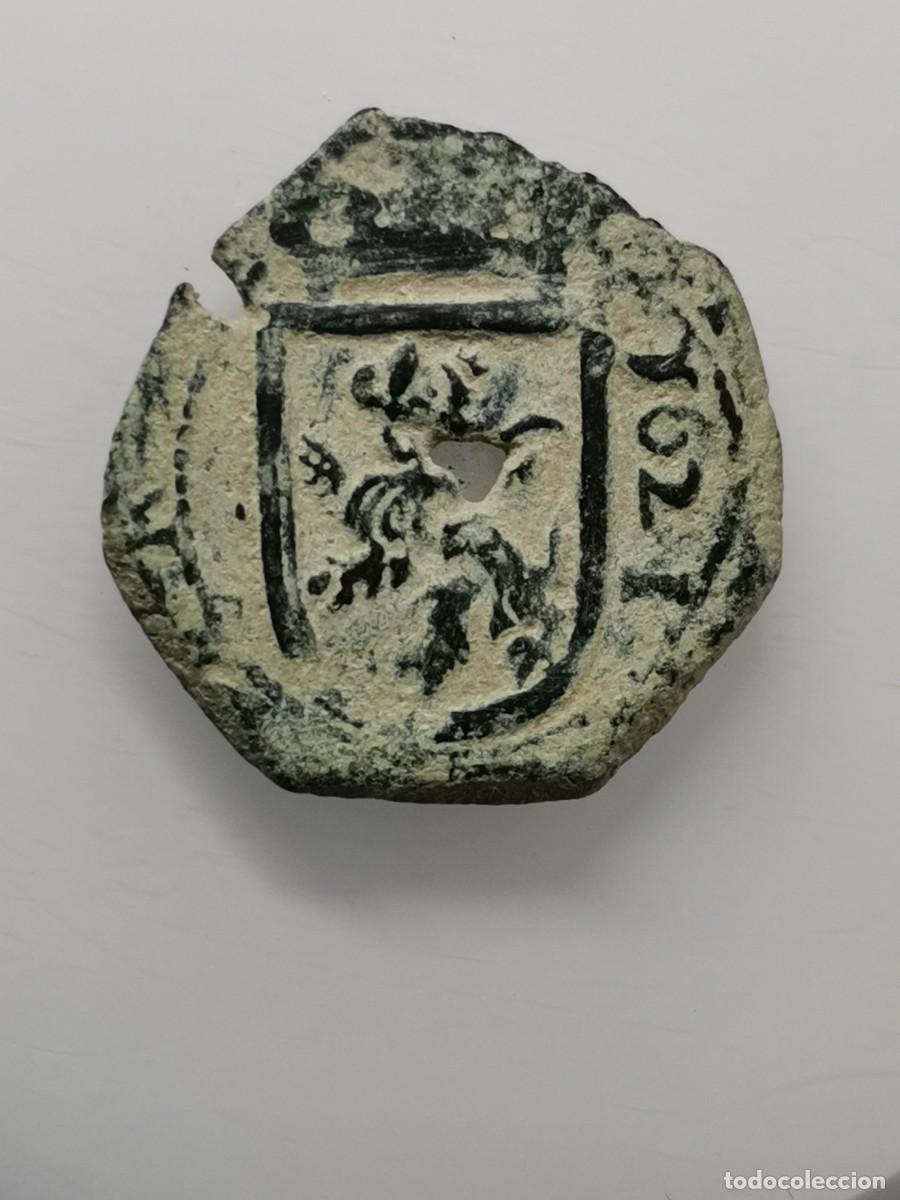 Monedas de Espa&ntilde;a: Felipe IV 8 Maraved&iacute;s 1621 Cuenca. - Foto 5