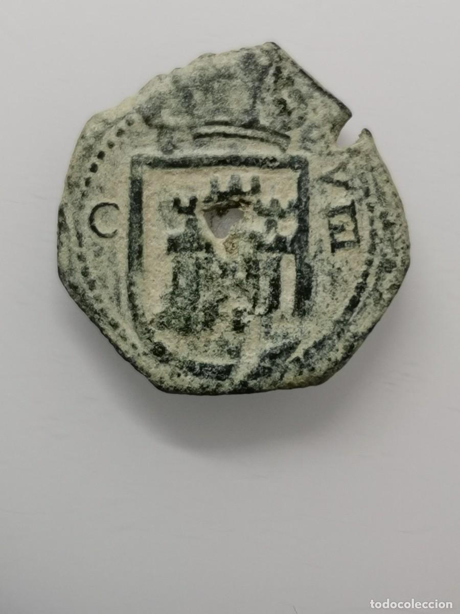 Monedas de Espa&ntilde;a: Felipe IV 8 Maraved&iacute;s 1621 Cuenca. - Foto 6