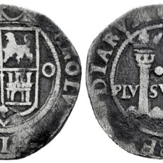 Monedas de España: JUANA Y CARLOS (1504-1555). 2 REALES. ND (1554-1556). MÉXICO. PLATA RARISIMA