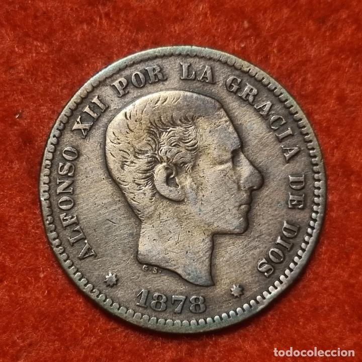 Monedas de Espa&ntilde;a: MONEDA COBRE 5 CENTIMOS 1878 MBC+ ORIGINAL C21 - Foto 1