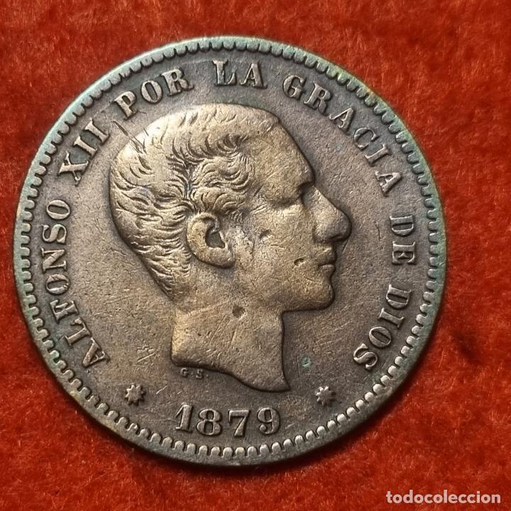 Monedas de Espa&ntilde;a: MONEDA COBRE 5 CENTIMOS 1879 MBC+ ORIGINAL C21 - Foto 1