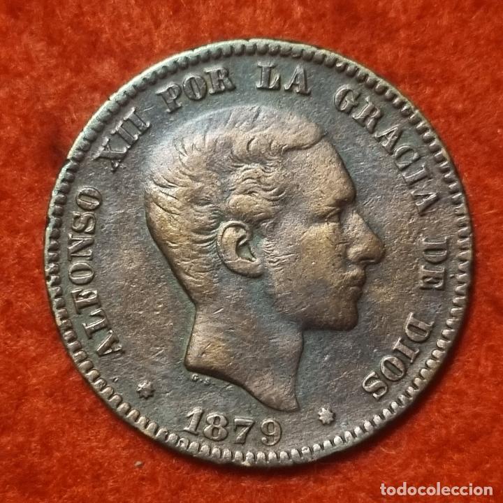 Monedas de Espa&ntilde;a: MONEDA COBRE 10 CENTIMOS 1879 MBC+ ORIGINAL C21 - Foto 1