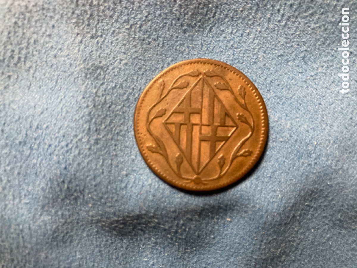 Monedas de Espa&ntilde;a: Barcelona 4 quartos. 1812 - Foto 2