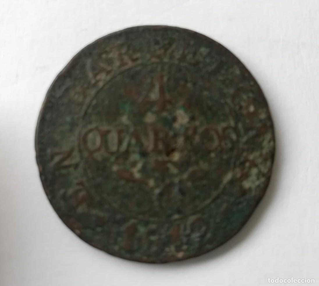 Monedas de Espa&ntilde;a: ESPA&Ntilde;A NAPOLEON 1810 4 CUARTOS - Foto 1