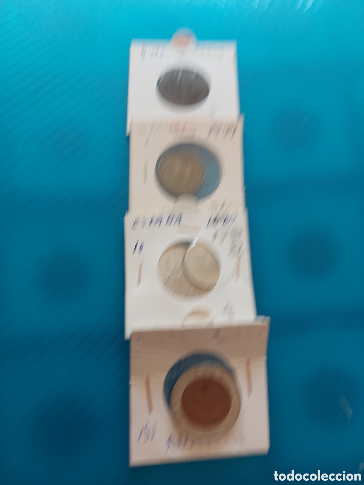 Monedas de Espa&ntilde;a: 5 deEspa&ntilde;a 1 deRuanda - Foto 1