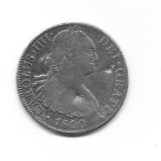 Monedas de España: CARLOS IIII/IV- 8 REALES-1800-MEXICO-FM-RESELLO CHINO