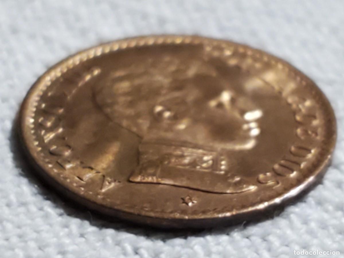Monedas de Espa&ntilde;a: 1 c&eacute;ntimo 1906 *6- Sin Circular - SC - moneda cobre de Alfonso XIII - Foto 3