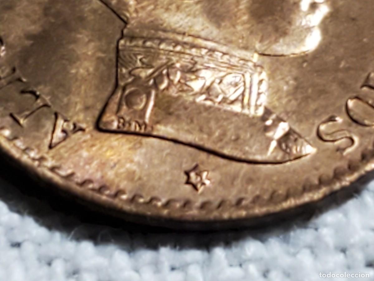 Monedas de Espa&ntilde;a: 1 c&eacute;ntimo 1906 *6- Sin Circular - SC - moneda cobre de Alfonso XIII - Foto 6