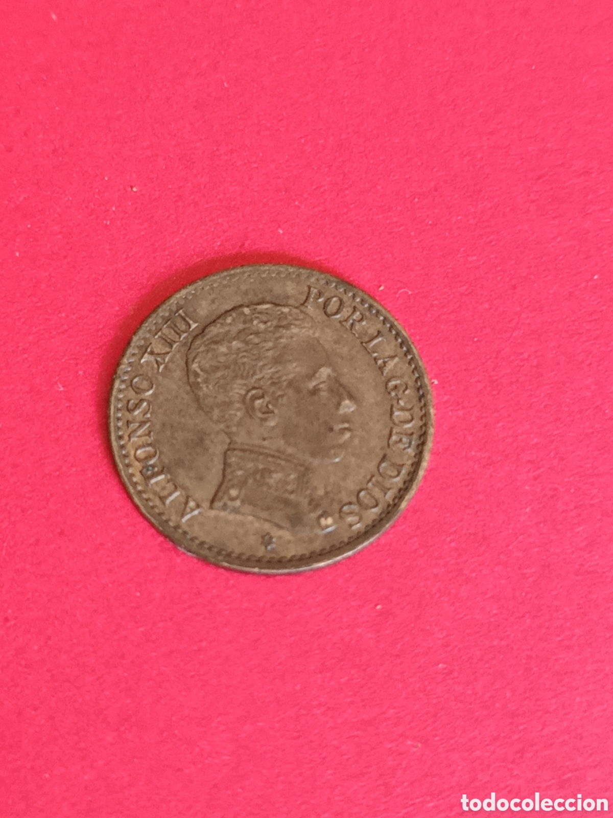 Monedas de Espa&ntilde;a: ALFONSO XIII. 1 C&Eacute;NTIMO DE 1906. *6* MBC+. - Foto 1