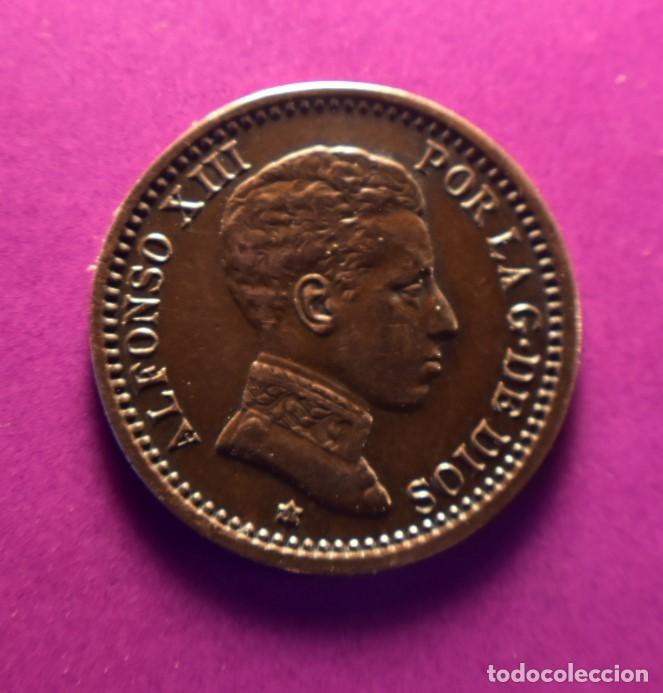 Monedas de Espa&ntilde;a: 2 c&eacute;ntimos 1905 Alfonso XIII - Foto 2