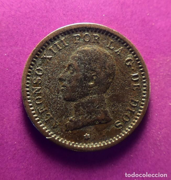 Monedas de Espa&ntilde;a: 2 c&eacute;ntimos 1912 Alfonso XIII - Foto 2