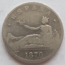 Monedas de España: MONEDAS PLATA DE 2 PESETAS 1 REPUBLICA 1870