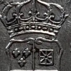 Monedas de España: LUIS XV ESPAÑA FRANCIA REINO NAVARRA 10 SOLES DE 1719 D LYON RARÍSIMA PLATA