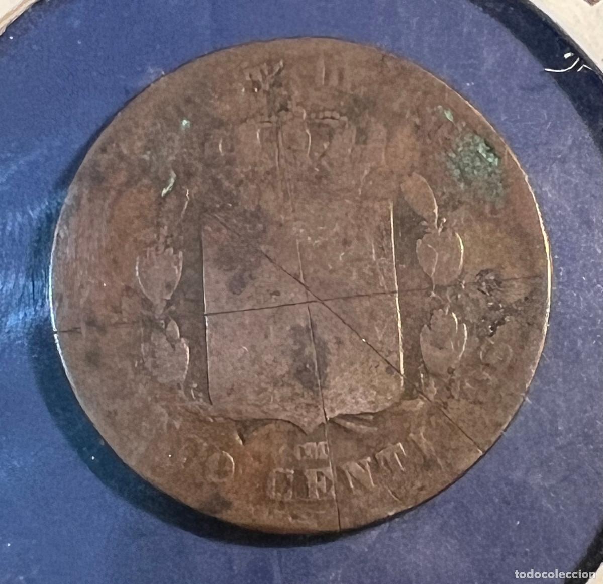 Monedas de Espa&ntilde;a: MONEDA DE 5 CENTIMOS DE ESPA&Ntilde;A 1877 - Foto 2
