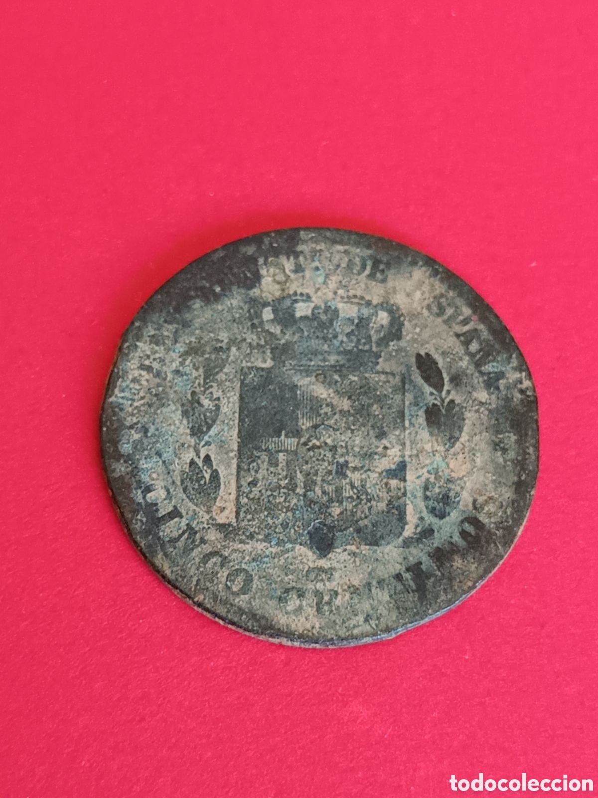 Monedas de Espa&ntilde;a: ALFONSO XII. 5 C&Eacute;NTIMOS DE 1878. - Foto 2