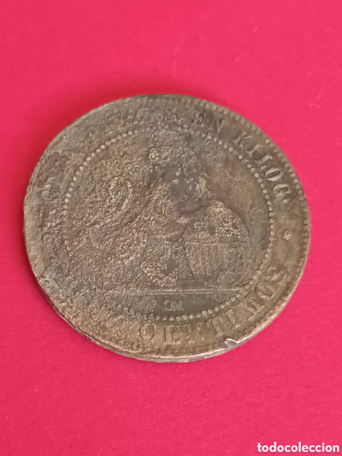 Monedas de Espa&ntilde;a: GOBIERNO PROVISIONAL. 10 C&Eacute;NTIMOS DE 1870. - Foto 1