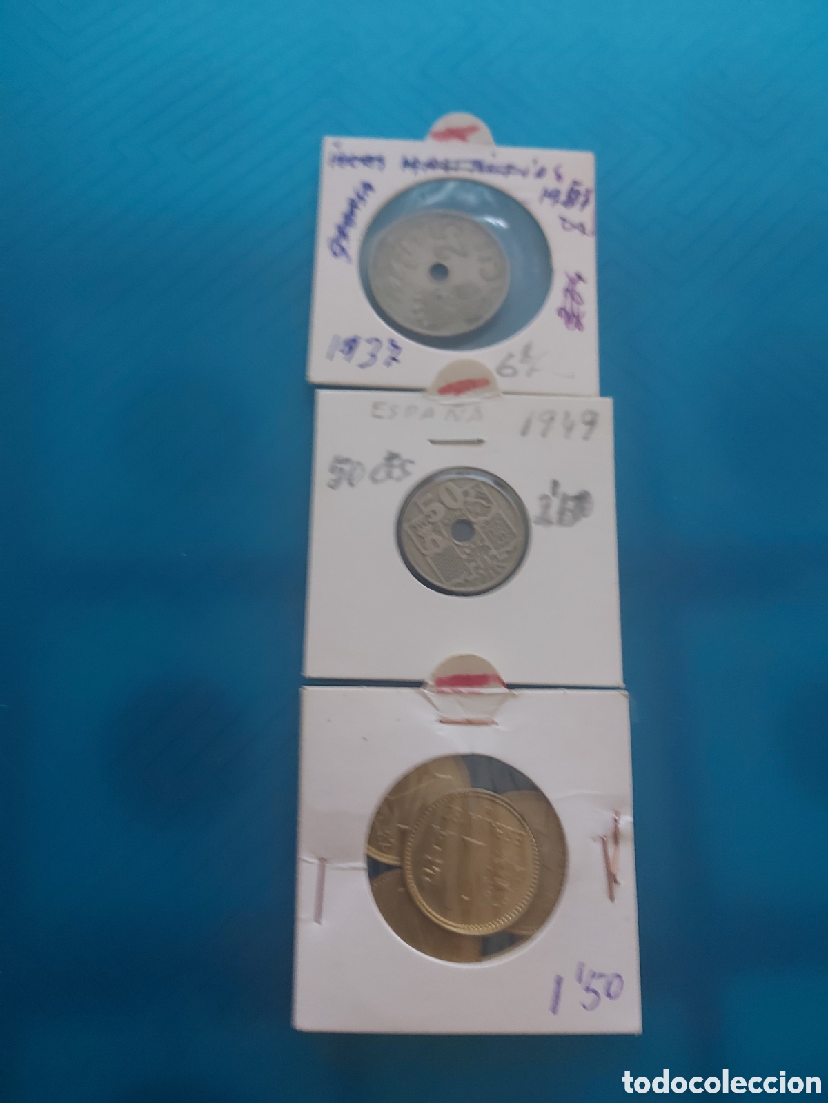Coins of Spain: 6Espa&ntilde;a2antiguas