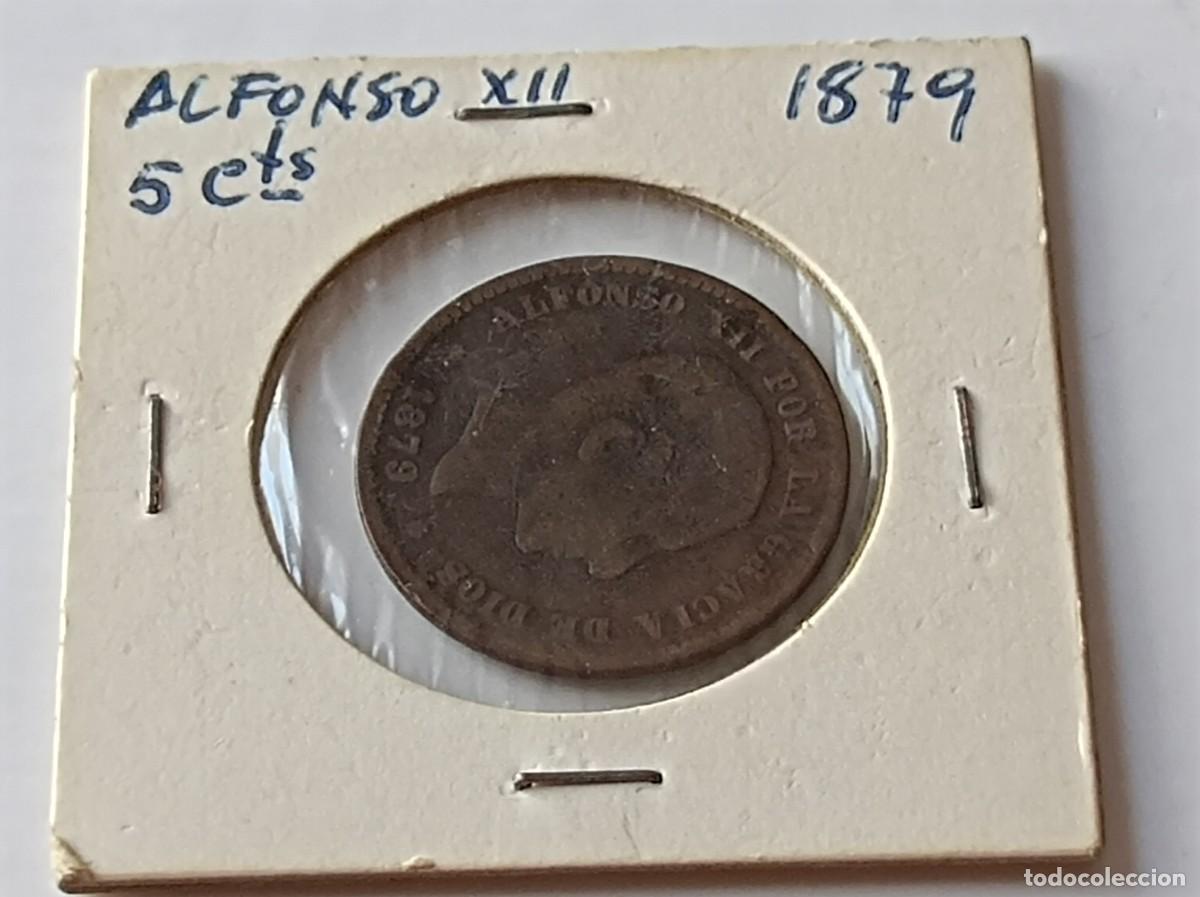 Monedas de Espa&ntilde;a: MONEDA 5 C&Eacute;NTIMOS 1879 ALFONSO XII - Foto 1