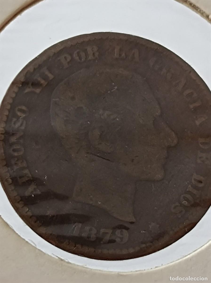 Monedas de Espa&ntilde;a: MONEDA 5 C&Eacute;NTIMOS 1879 ALFONSO XII - Foto 3