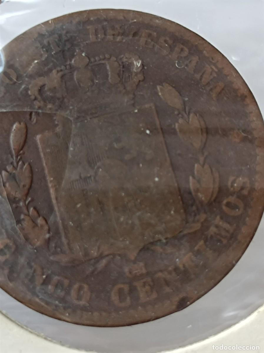 Monedas de Espa&ntilde;a: MONEDA 5 C&Eacute;NTIMOS 1879 ALFONSO XII - Foto 5