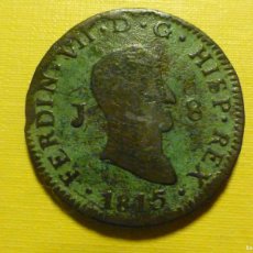 Monedas de España: MONEDA - SPANISH ANCIENT COIN - FERNANDO VII - JUBIA - AÑO 1815 - 30 MM - 8 MARAVEDIS