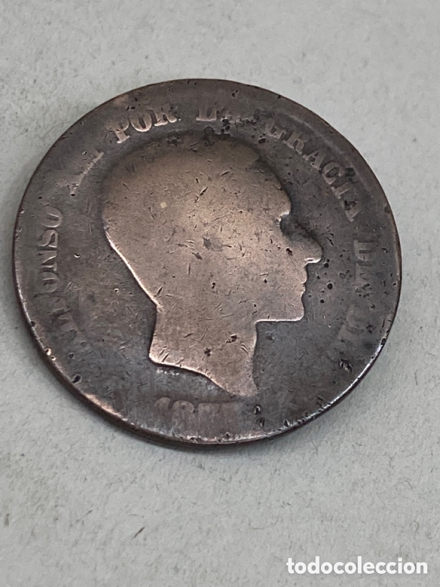 Monedas de Espa&ntilde;a: Moneda 10 c&eacute;ntimos 1870 L29 - Foto 1