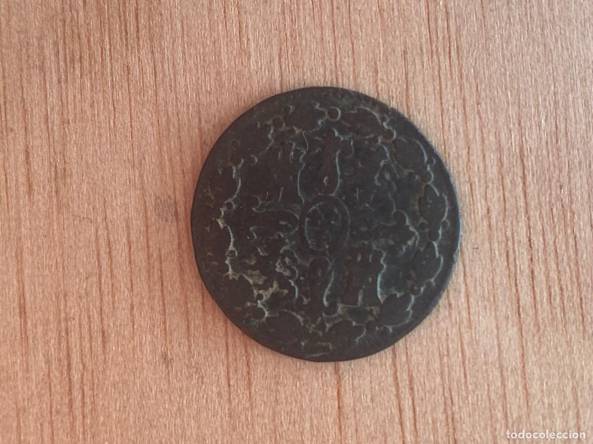 Monedas de Espa&ntilde;a: Fernando VII 1833, 4 maravedis Segovia - Foto 2