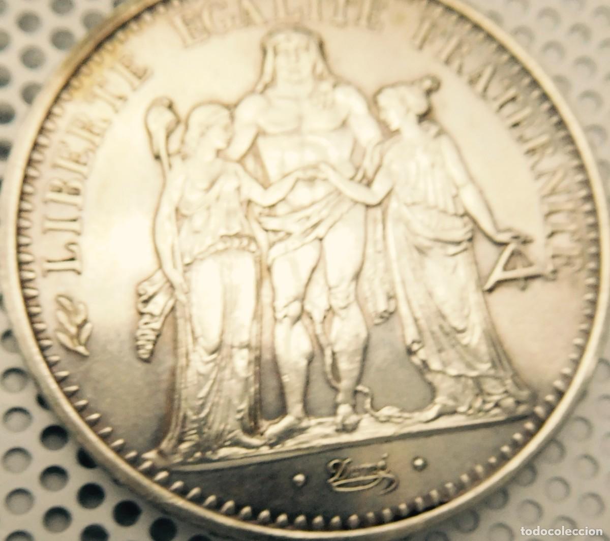 Monedas de Espa&ntilde;a: Moneda de plata de 10 francos franceses, 1967 - Foto 1