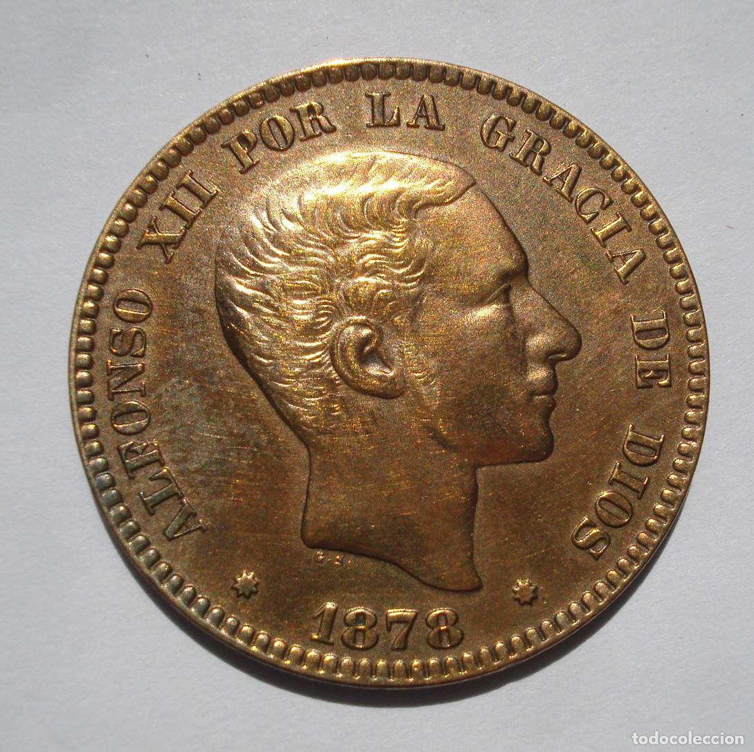 Monedas de Espa&ntilde;a: SPAIN 10 CENTIMOS 1878. ALFONSO XII. - Foto 3
