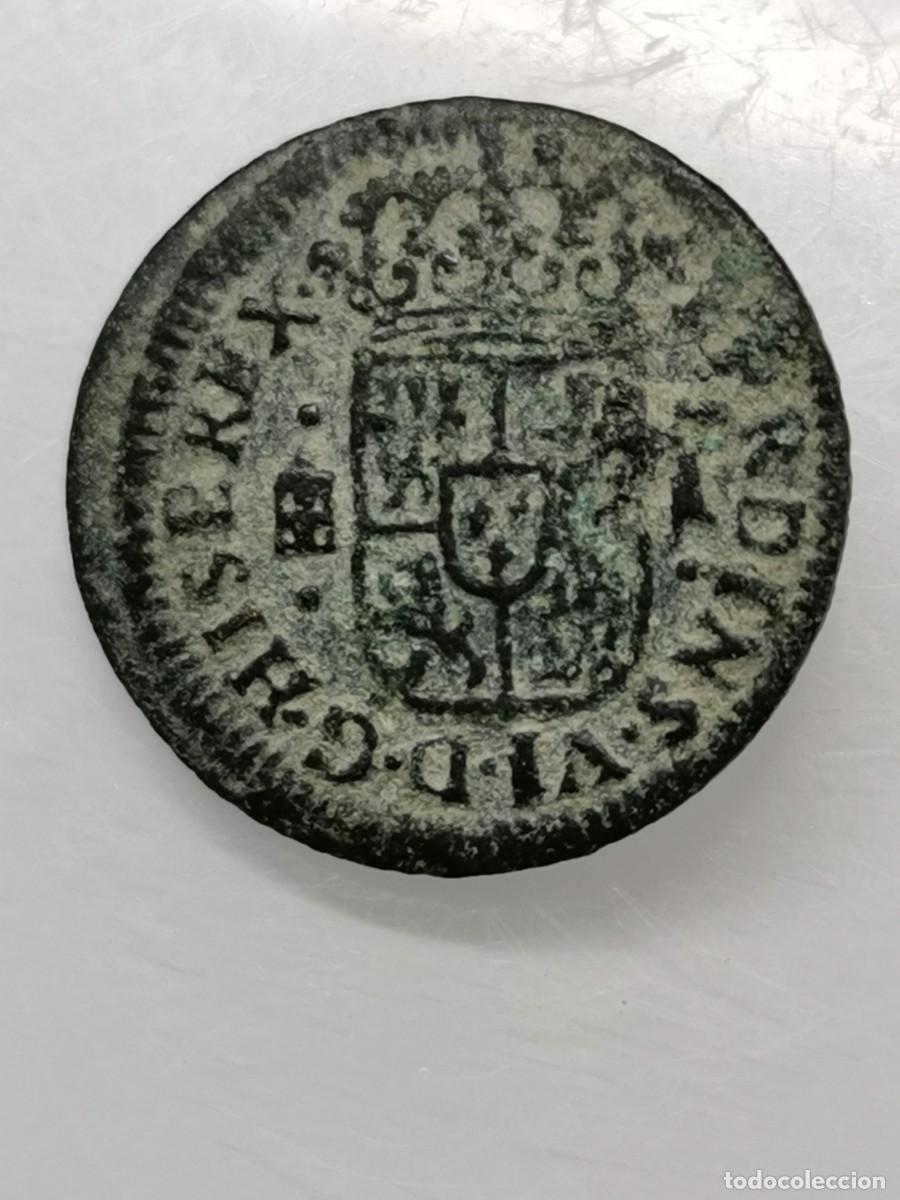 Monedas de Espa&ntilde;a: Fernando VI - Maraved&iacute; 1747 Segovia. - Foto 3