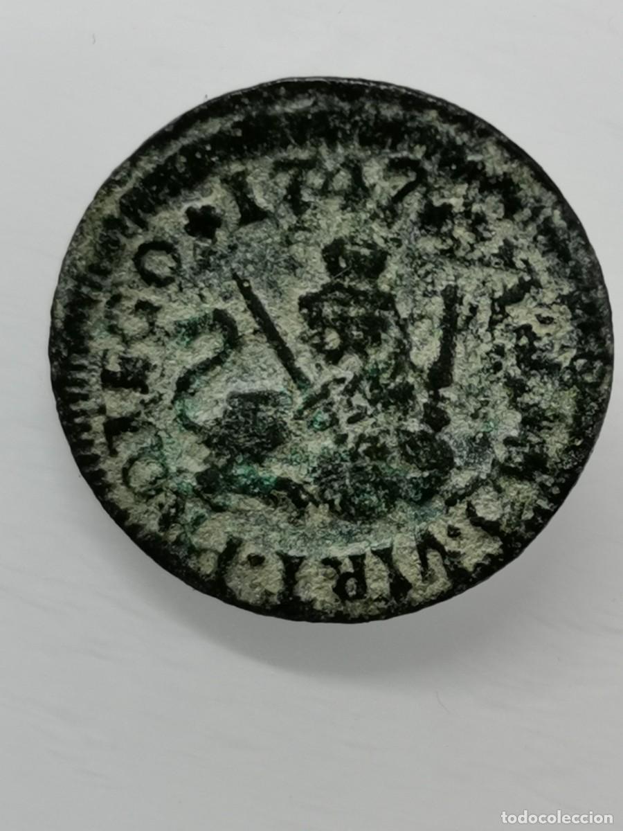 Monedas de Espa&ntilde;a: Fernando VI - Maraved&iacute; 1747 Segovia. - Foto 6