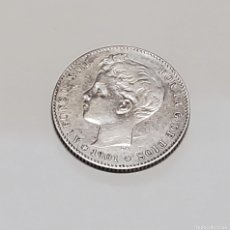 Monedas de España: 1 PESETA DE PLATA DE ALFONSO XIII DEL AÑO 1901-01.CASI SIN CIRCULAR