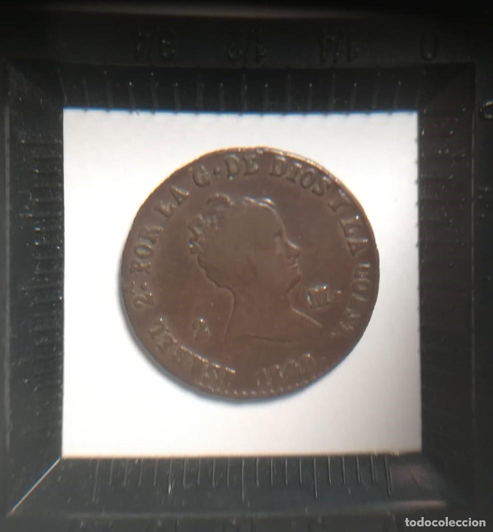 Monedas de Espa&ntilde;a: ISABEL II ESPA&Ntilde;A 2 MARAVEDIS 1849 - Foto 1
