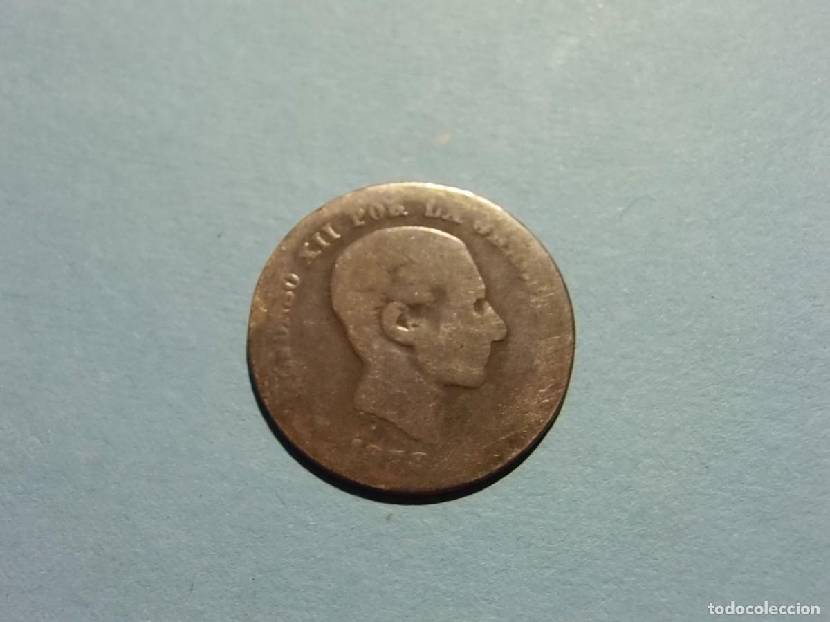 Monedas de Espa&ntilde;a: ALFONSO XII 5 C&Eacute;NTIMOS 1878. - Foto 1